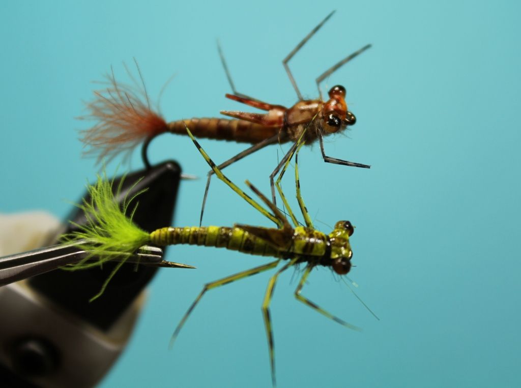 Latex Damsel Nymph Step by Step Patterns & Tutorials Fly Tying